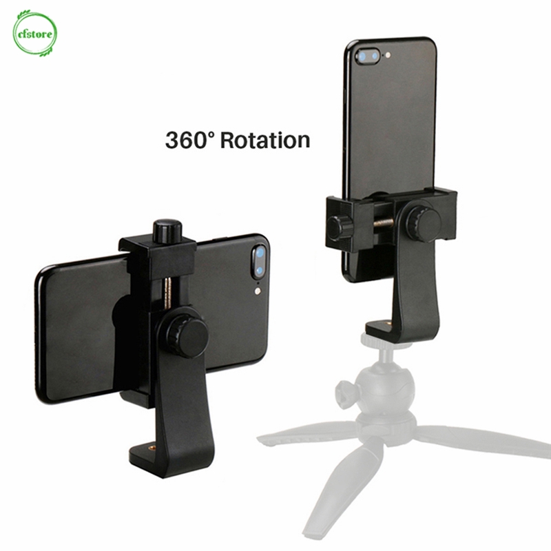 Giá đỡ điện thoại có thể xoay 360 độ dành cho chân máy ảnh