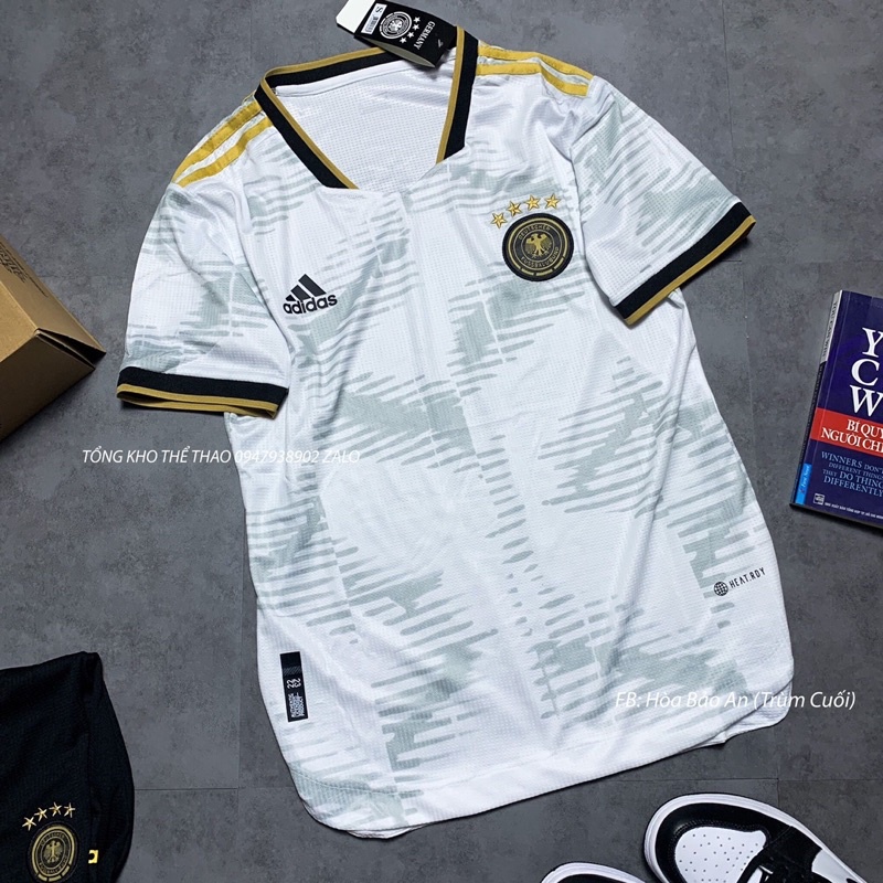 Bộ quần áo đá bóng ĐT Đức hàng cao cấp mẫu mới nhất 2023