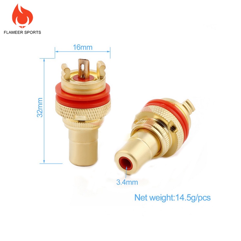 Set 2 Đầu Nối Rca Chuyên Dụng Chất Lượng Cao | BigBuy360 - bigbuy360.vn