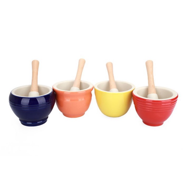 Chày cối bằng sứ cao cấp 3 size