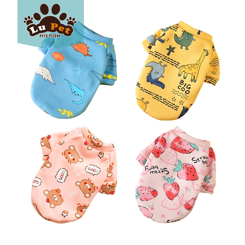 Áo Chó Mèo - Áo Nỉ Thu Đông Cho Chó Mèo