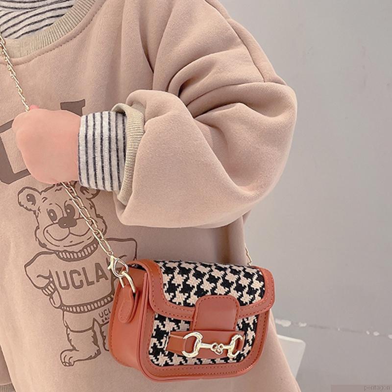 Túi đeo chéo vai họa tiết da báo thời trang sành điệu cho bé gái