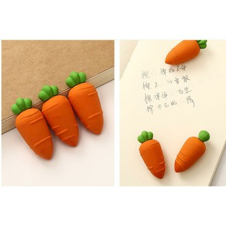 Gôm cà rốt ( vỉ 3 cái)