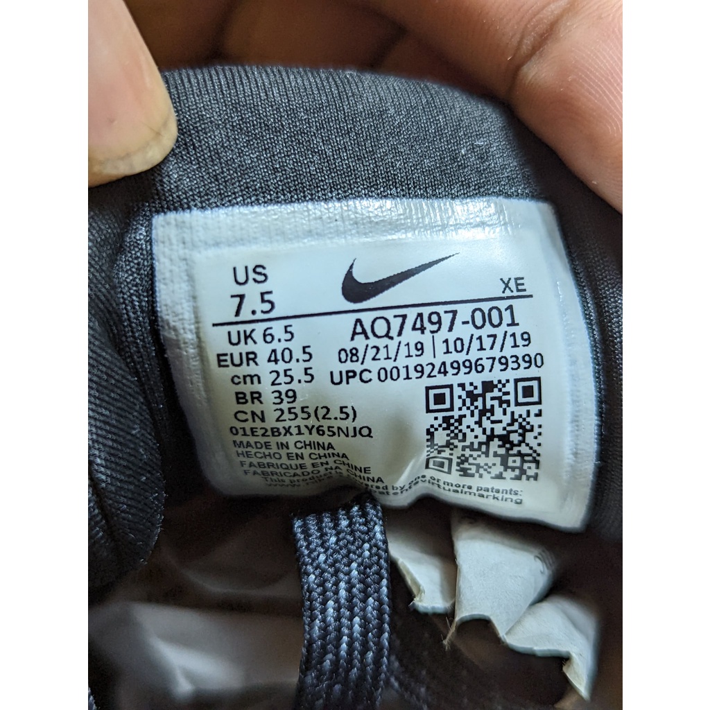 Giày 2hand Nike Zoom Winflo 6 Black AQ7497-001 - Giày Cũ Sài Gòn