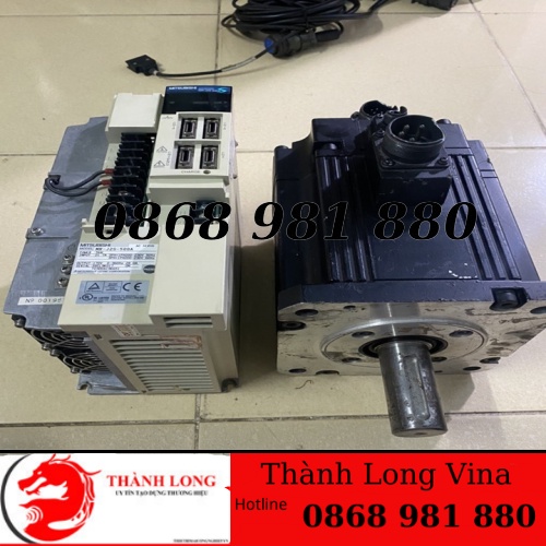 MR-J2S-500A FULL Bộ điều khiển Servo+Motor 5KW loại phát xung