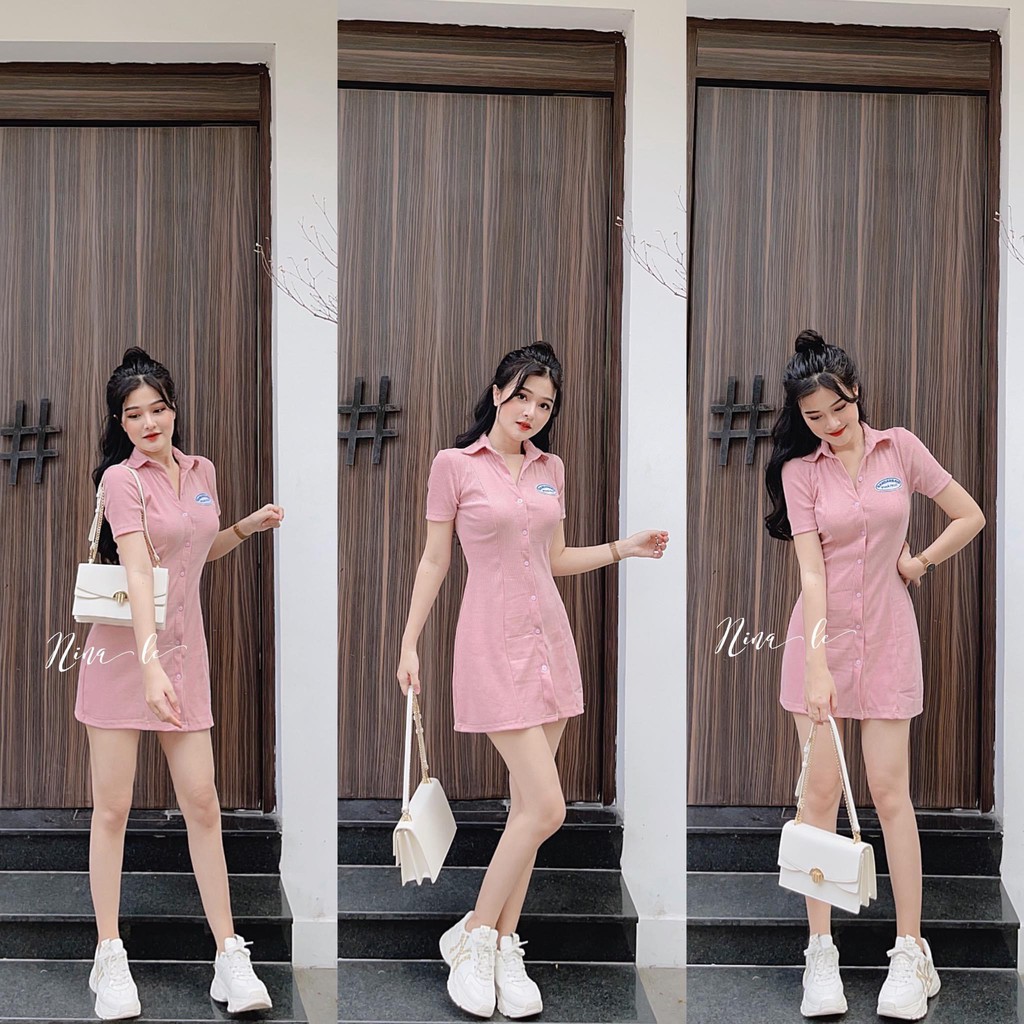 Đầm len gân cổ đức Basic cá tính Quảng Châu Phuonghangshop PHS1599 | BigBuy360 - bigbuy360.vn