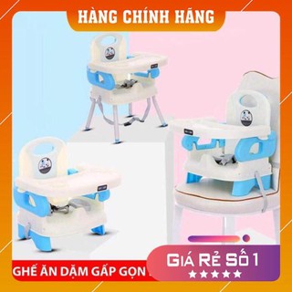 [FREE_SHIP] Ghế Ăn Dặm Cho Bé Có Dây Đai An Toàn - Kèm chân sắt