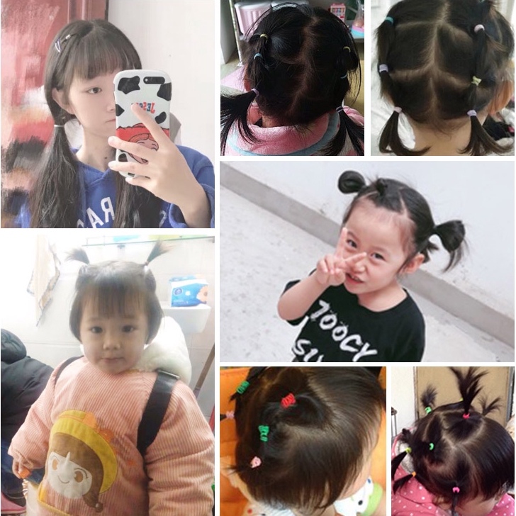 Set 1000 dây thun cột tóc dành cho nữ