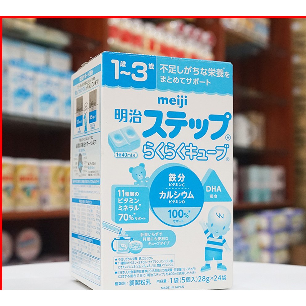 Sữa MEIJI 24 THANH 648g nội địa Nhật