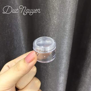 [100c] Hủ nhựa 5ml (có nắp lót) đựng mẫu thử