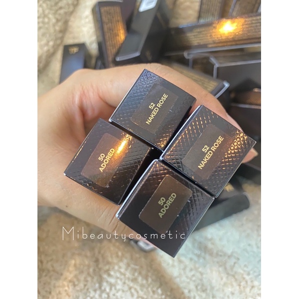 Son Tom Ford Lip Color satin matte màu 50 & 52 - full box