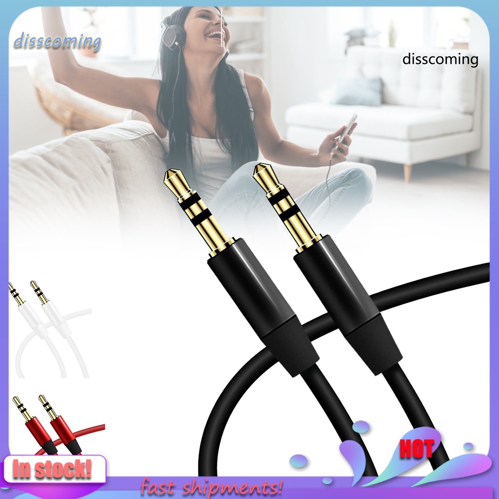 Dây Cáp Âm Thanh Mềm Chống Nhiễu Ổn Định 3.5mm Male Sang Male Cho Home