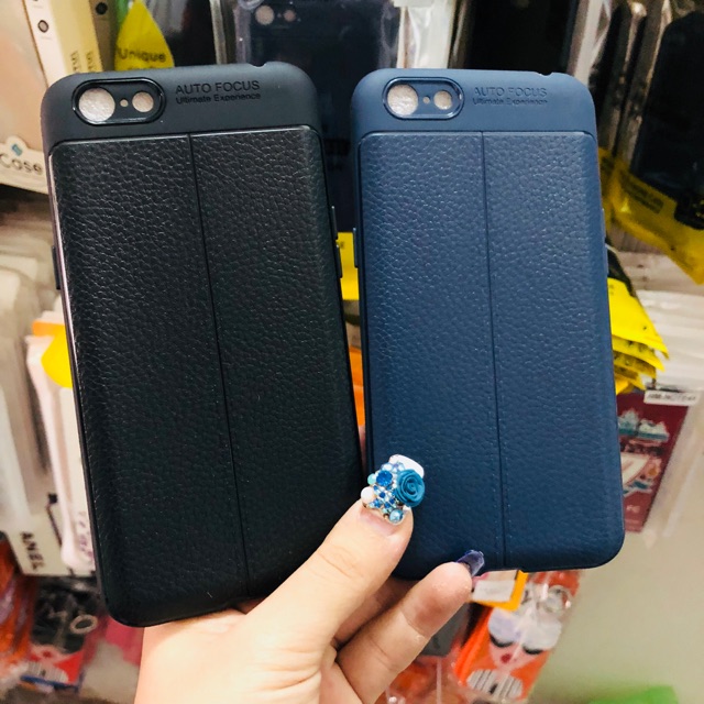 Ốp giả da Auto Focus vân sần OPPO A71 A83 F5 F7