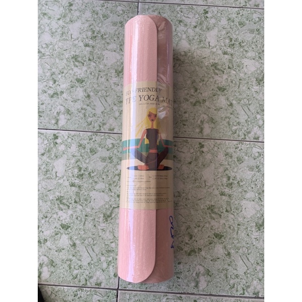 thảm yoga 2 lớp 6mm
