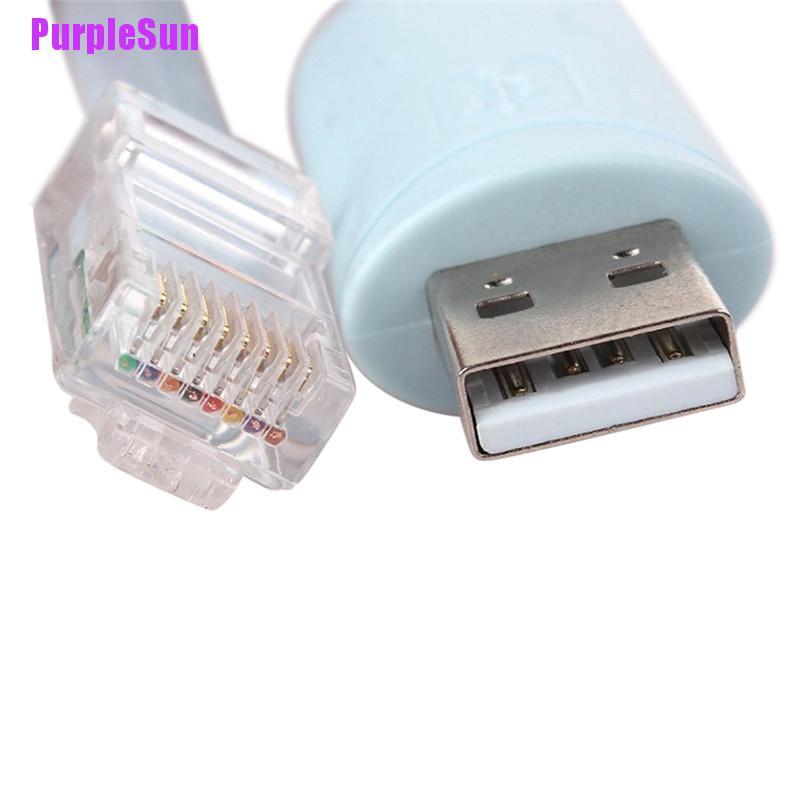 PurpleSun USB to RJ45 For Cisco USB Console Cable | BigBuy360 - bigbuy360.vn