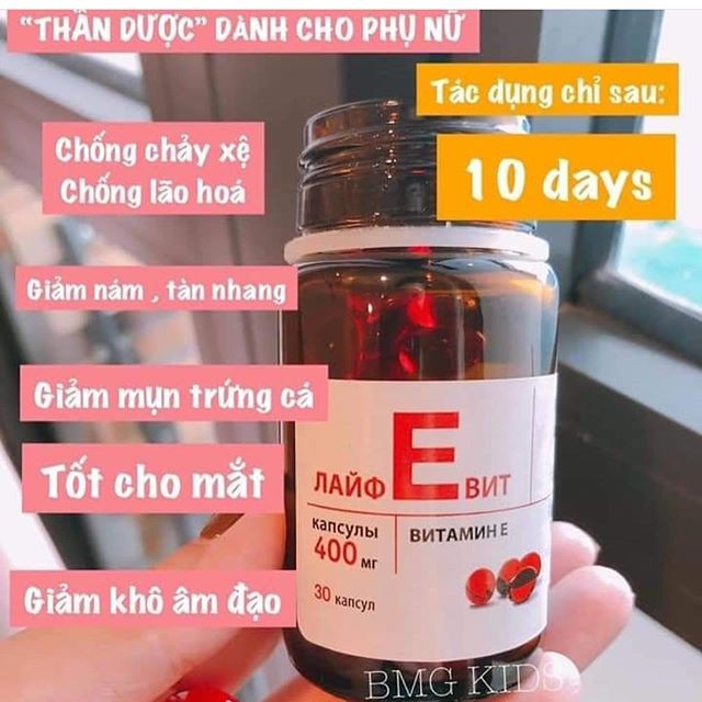 Vitamin E 400mg CHÍNH HÃNG Nga | BigBuy360 - bigbuy360.vn