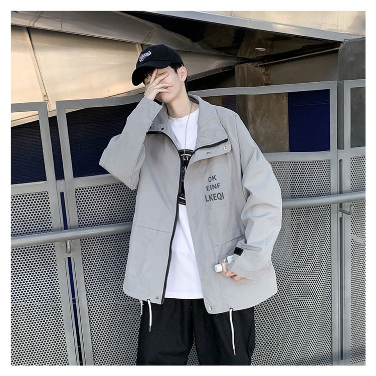 Áo khoác Kaki gió Hàn Quốc