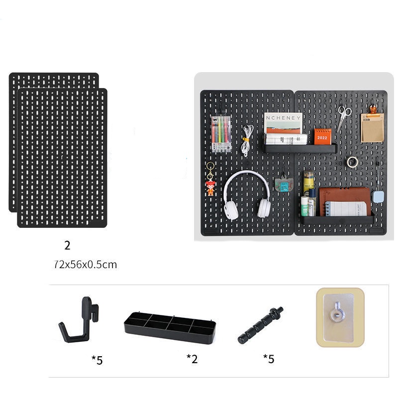 Bảng pegboard dán tường trang trí decor nhà cửa NB132