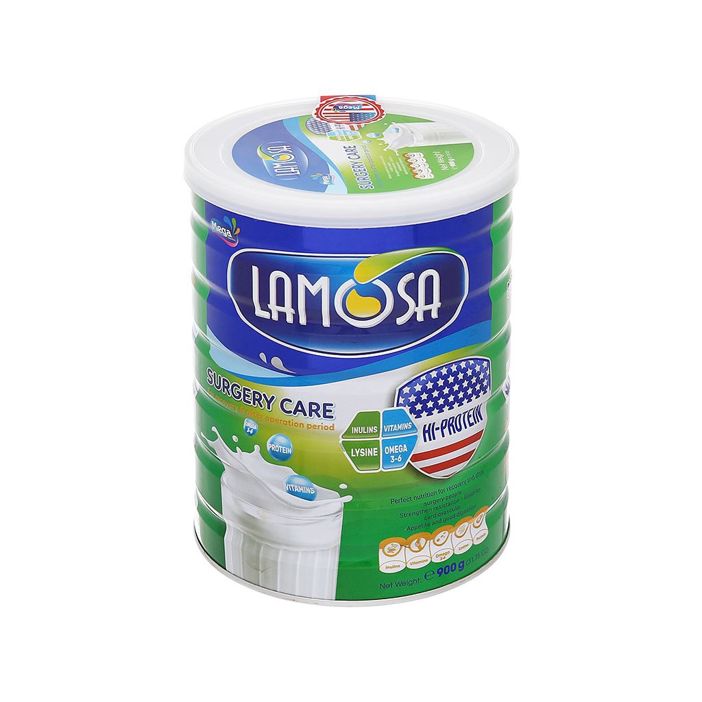 [ Giảm Sốc ] Sữa bột Lamosa Surgery Care lon 900g