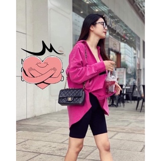 Quần legging đùi - ngố co dãn ảnh thật