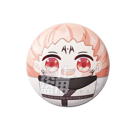 Huy hiệu cài áo IN HÌNH Jujutsu Kaisen Chú thuật hồi chiến ver mochi anime chibi dễ thương tiện lợi 01