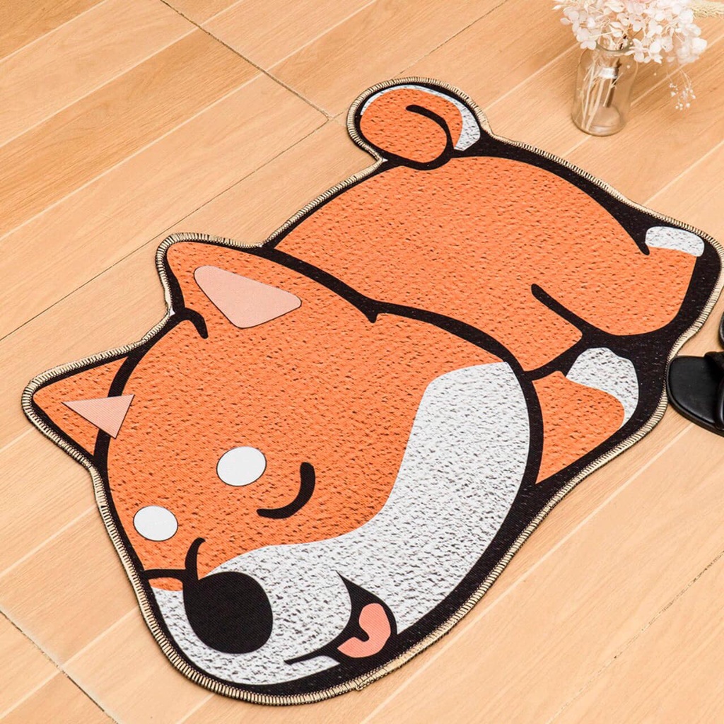 Thảm Lau Chân Len Mềm Mịn Thấm Hút Tốt Loại 1 Kích Thước 60cmx40xm