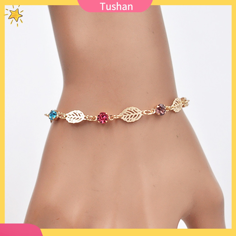 Vòng tay đính đá thời trang cho nữ