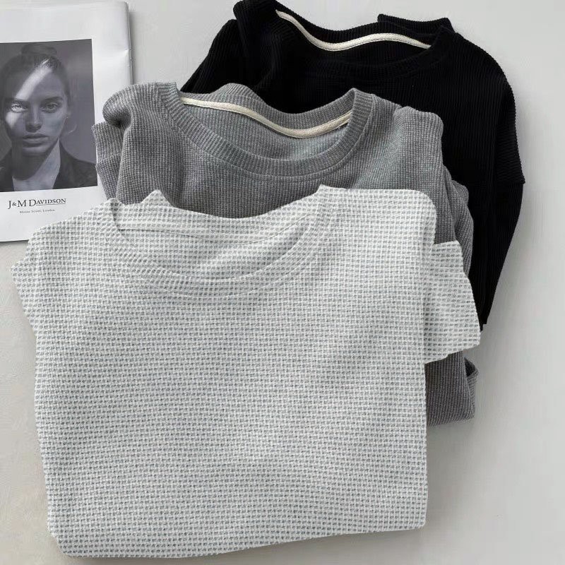 Áo sweater dài tay, áo thu đông dáng rộng cho nữ