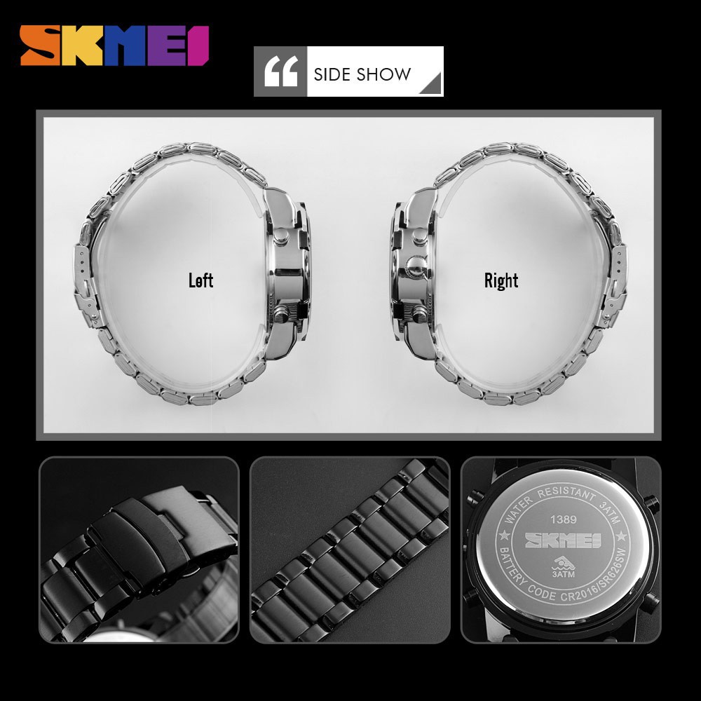 Đồng Hồ SKMEI 1389 Hai Chế Độ Hiển Thị Có Âm Báo Cho Nam | BigBuy360 - bigbuy360.vn