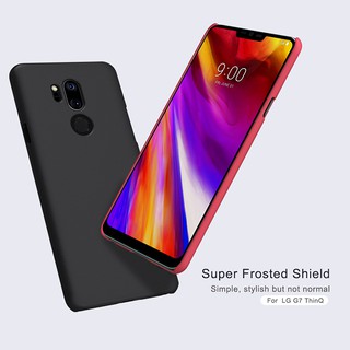 Ốp lưng LG G7 nhựa sần chống bám mồ hôi chính hãng Nillkin