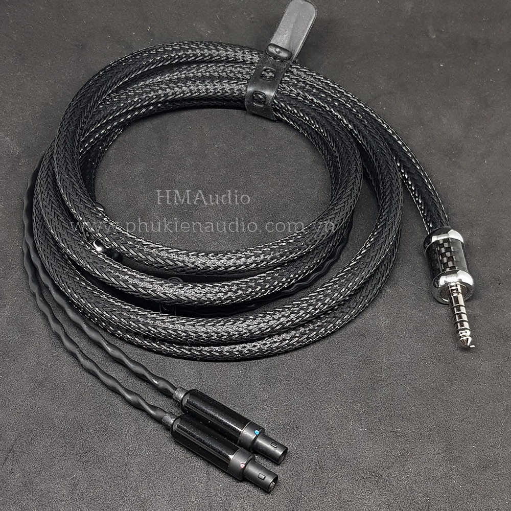 Dây tai nghe đồng OFC bọc chống nhiễu CANARE - Connector Sennheiser HD800 HD800s HD820