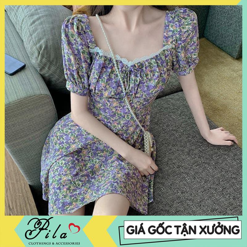 [Giá gốc tận xưởng] Đầm hoa cúc thời trang