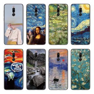 Ốp điện thoại TPU họa tiết tranh Van Gogh cho Xiaomi Redmi 8 / 8A / Note 8 Pro / Mi 9 Pro 5G