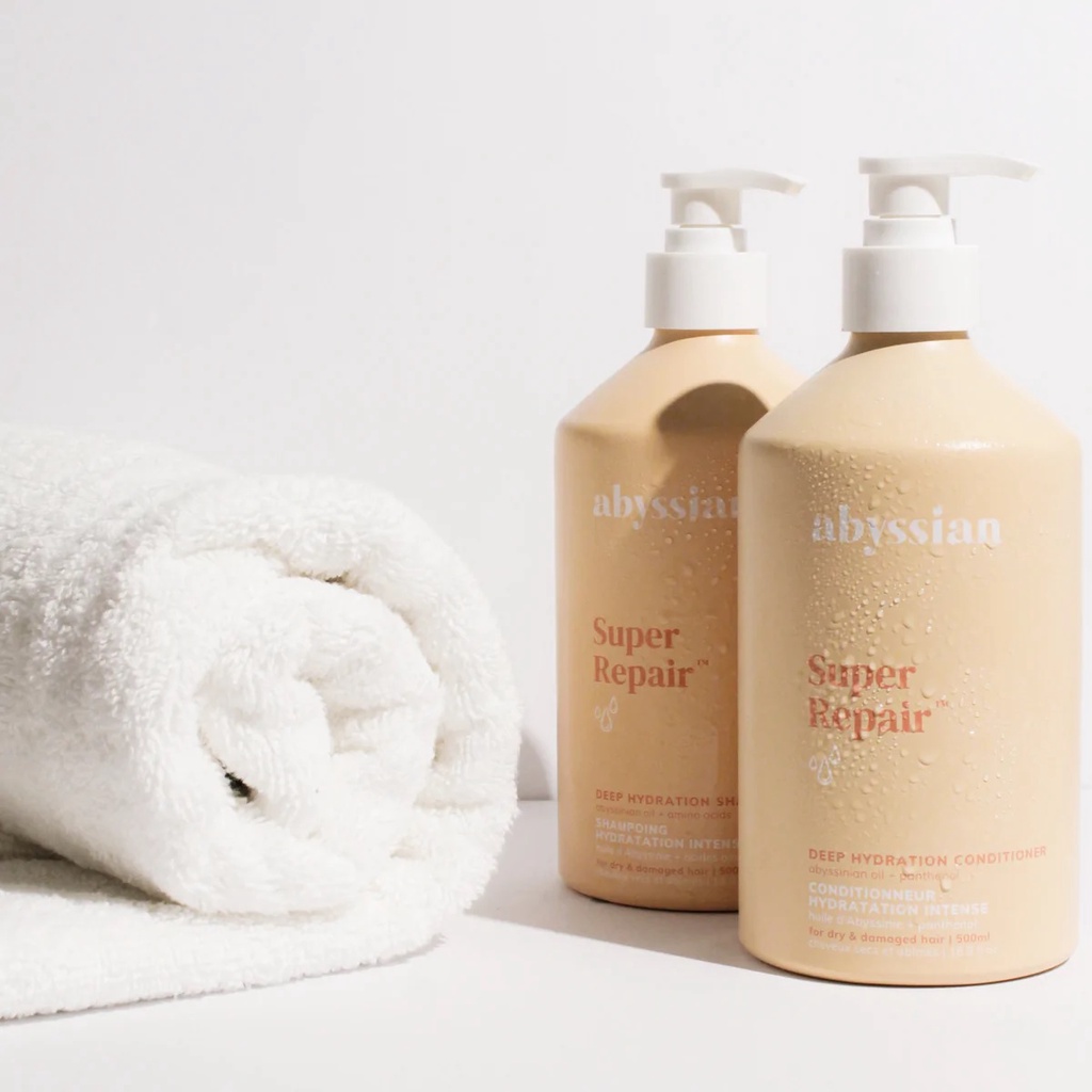 Dầu gội xả phục hồi siêu mượt và chống rụng tóc Abyssian Oil Hair Super Repair Israel 500ml