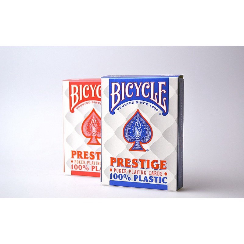 Bộ bài tây Nhựa Bicycle Prestige Jombo Index 100% Plastic , không cong ,chống thấm nước siêu bền [ Hàng Tây Ban Nha ]