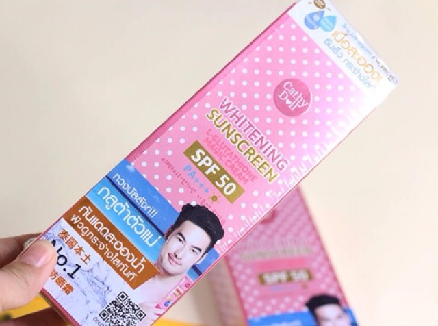 KEM CHỐNG NẮNG TRẮNG DA CATHY DOLL MAGIC CREAM SPF 50 PA+++