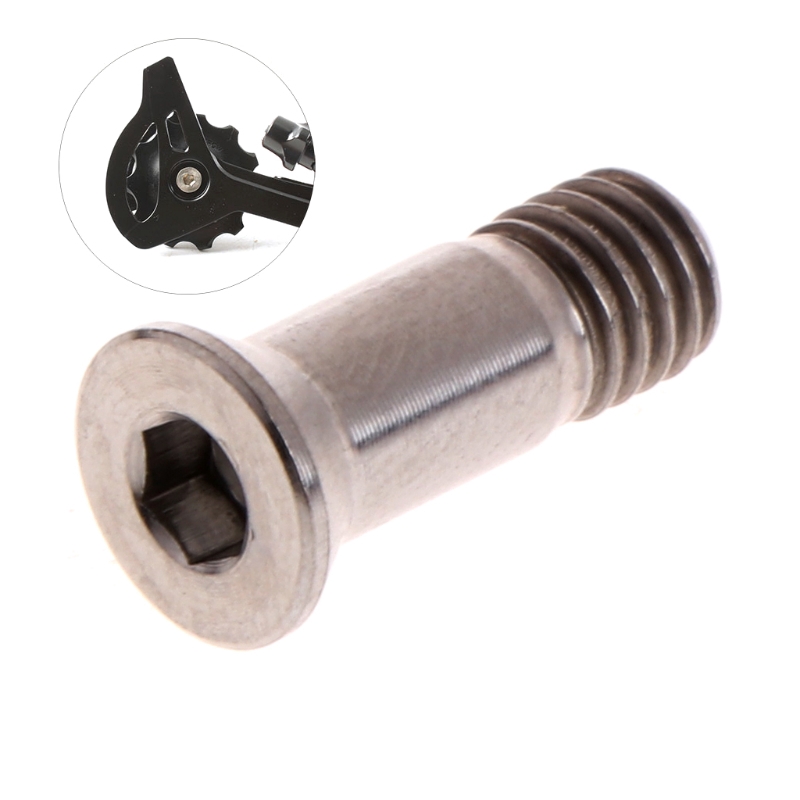 QQ* Bicycle Rear Screw Fixing Guide Gear Nut Bike Cycling Accessories Titanium Alloy