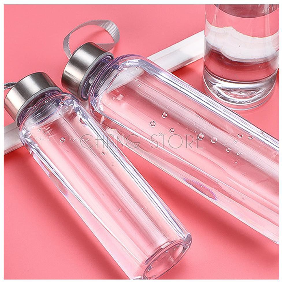 Bình Thủy Tinh Dây Xách 500ml
