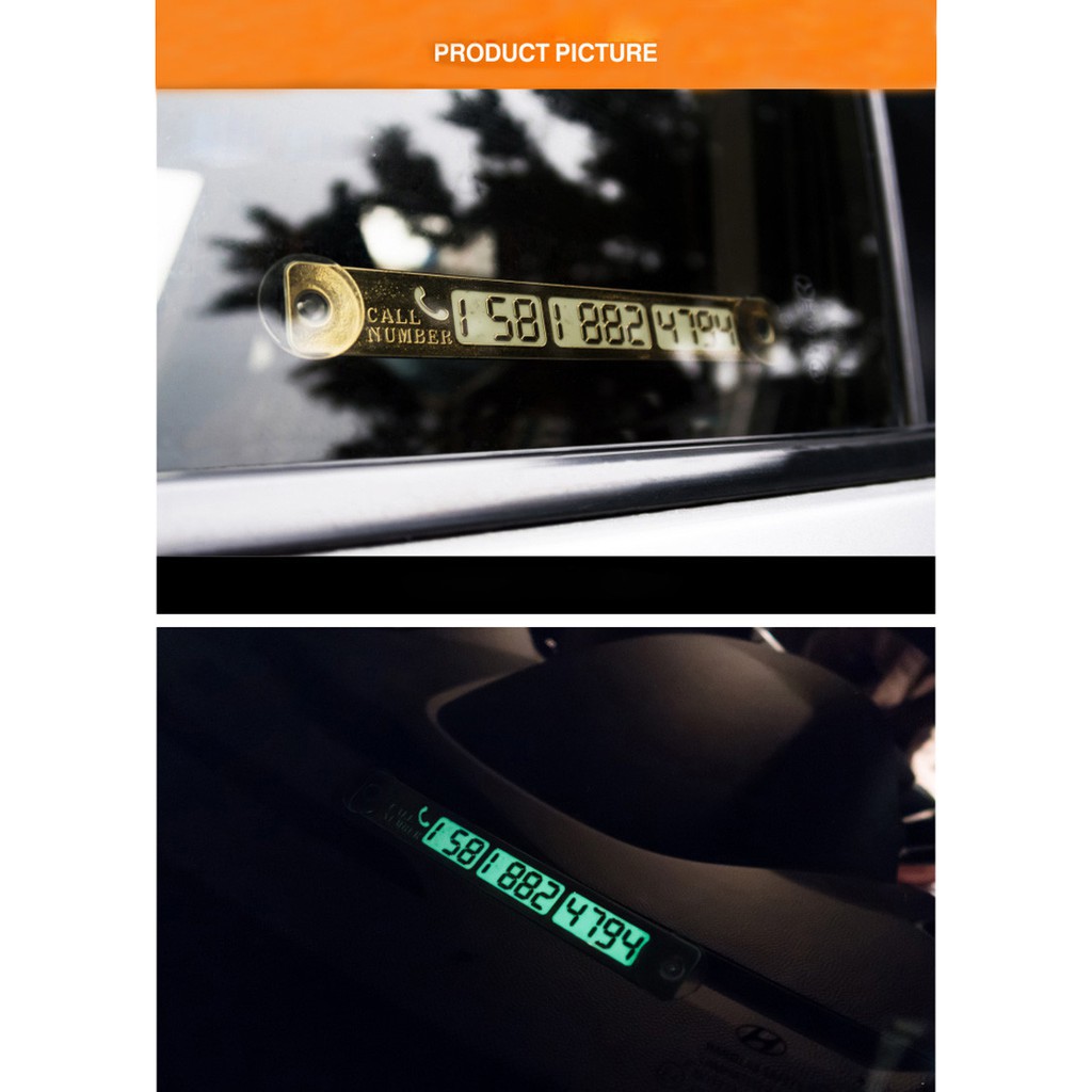 Thanh ghi số điện thoại Hàn Quốc cho xe hơi by Thăng Long Auto