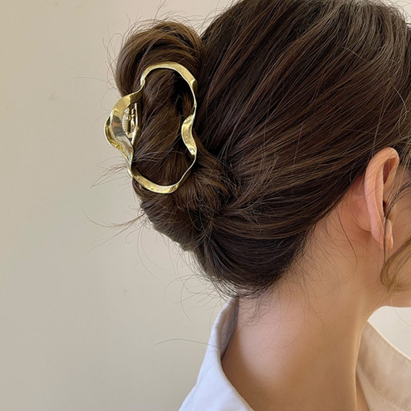 Kẹp Tóc Kim Loại Đơn Giản Thời Trang Chất Lượng