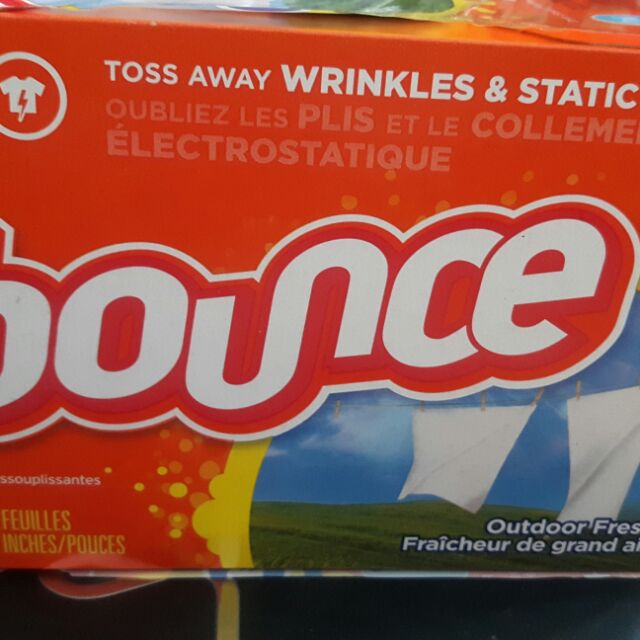 giấy thơm bounce hộp 160 tờ