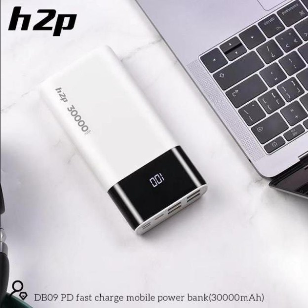 Pin Sạc Dự Phòng 30000mAh Sạc Nhanh 18W DB09 Hỗ Trợ 4 Cổng USB - BẢO HÀNH CHÍNH HÃNG
