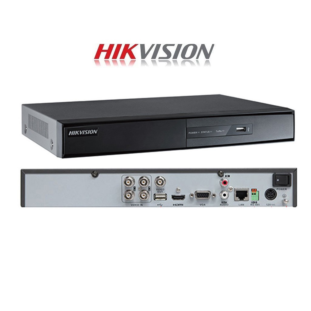 ĐẦU GHI HÌNH HIKVISION TURBO HD DVR 4 KÊNH 7204HGHI-F1 ( VỎ KIM LOẠI )