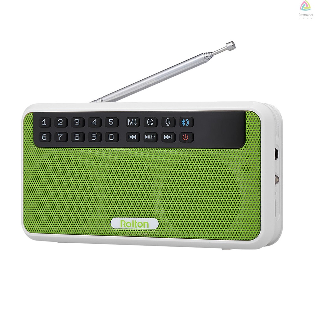 Loa Bluetooth Rolton E500 6W Âm Thanh HiFi Và Phụ Kiện