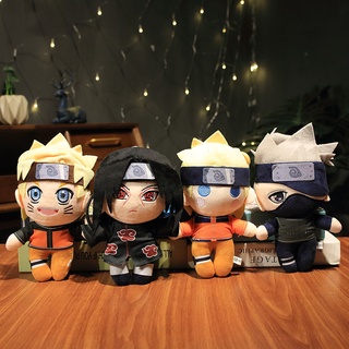 Búp Bê Nhồi Bông Hình Nhân Vật Anime Naruto Hatake Kakashi Uchiha Itachi Kích Thước 20cm