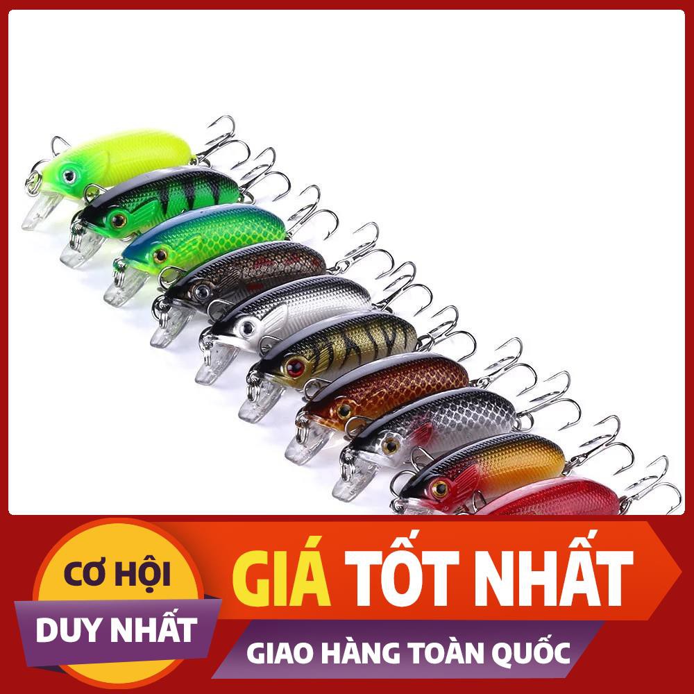 [ Xả Nhanh] MỒI LURE 3D Dài 5cm nặng 7gr