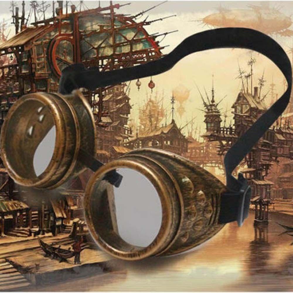 Kính Mát Phong Cách Gothic Punk Cổ Điển Chống Tia UV400 Dành Cho Nữ