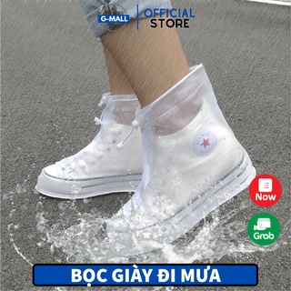 Bọc Giày Dép Đi Mưa Tặng Kèm Gót Chống Đau Chân