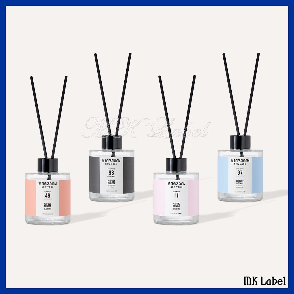 Tinh dầu W.DRESSROOM PERFUME DIFFUSER 120ml 4 loại mùi hương quyến rũ