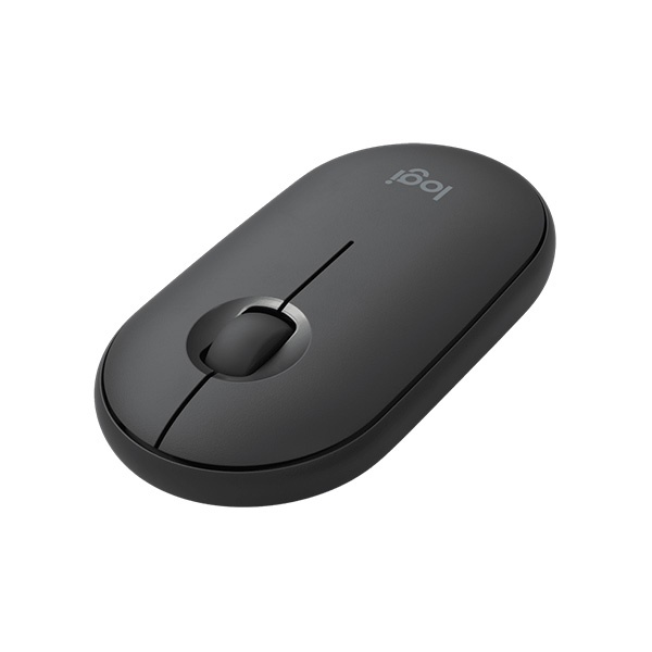 Chuột không dây Logitech Pebble M350 silent Màu đen -Hàng chính hãng, BH 12 thán